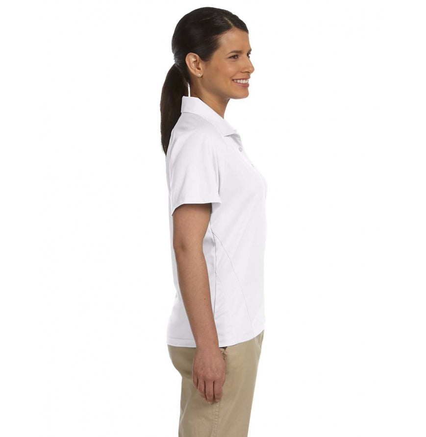 Harriton Women's Polytech Mesh Insert Polo