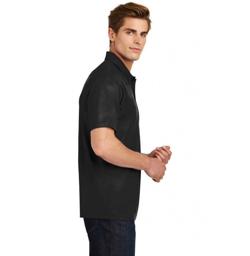 Sport-Tek Embossed PosiCharge Tough Polo